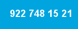 922 748 15 21
